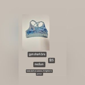 gym shark bra